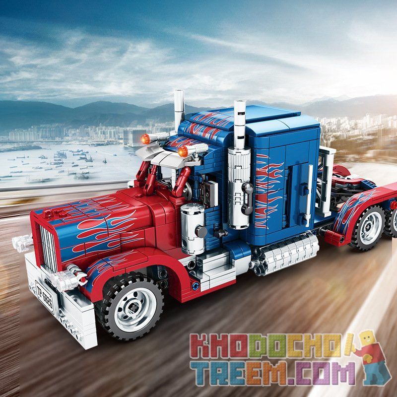 SEMBO 701803 non  Ô TÔ OPTIMUS PRIME BIẾN HÌNH bộ đồ chơi xếp lắp ráp ghép mô hình  TECHINQUE PETERBILT 389 Kỹ Thuật Công Nghệ Cao Mô Hình Phương Tiện 849 khối SEMBO 701803 non  Ô TÔ OPTIMUS PRIME BIẾN HÌNH bộ đồ chơi xếp lắp ráp ghép mô hình  TECHINQUE PETERBILT 389 Kỹ Thuật Công Nghệ Cao Mô Hình Phương Tiện 849 khối