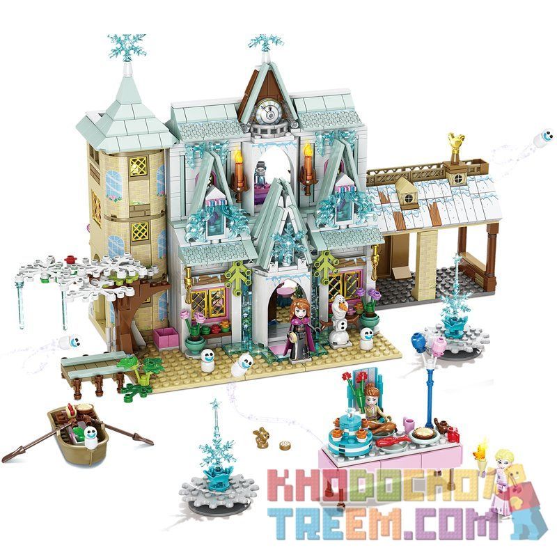 Sheng Yuan SY SY1431 Xếp hình kiểu LEGO Friends Ice and Snow Princess lâu đài băng tuyết 1650 khối Sheng Yuan SY SY1431 Xếp hình kiểu LEGO Friends Ice and Snow Princess lâu đài băng tuyết 1650 khối