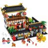 ZHEGAO QL0957 0957 non  TẾT NGUYÊN ĐÁN TRUNG QUỐC bộ đồ chơi xếp lắp ráp ghép mô hình Seasonal HEPPY NEW YEAR Mùa Lễ Hội 1187 khối