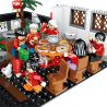 ZHEGAO QL0957 0957 non  TẾT NGUYÊN ĐÁN TRUNG QUỐC bộ đồ chơi xếp lắp ráp ghép mô hình Seasonal HEPPY NEW YEAR Mùa Lễ Hội 1187 khối