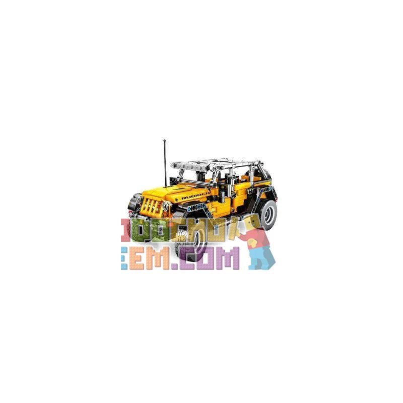 ACHKO 60001 SEMBO 701601 Xếp hình kiểu Lego TECHNIC Jeep Wrangler Rubicon Jeep Wrangler Robin Hood Kéo xe lại 601 khối ACHKO 60001 SEMBO 701601 Xếp hình kiểu Lego TECHNIC Jeep Wrangler Rubicon Jeep Wrangler Robin Hood Kéo xe lại 601 khối