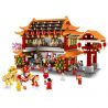 WANGE 6315 non  BỮA TỐI ĐOÀN VIÊN bộ đồ chơi xếp lắp ráp ghép mô hình Seasonal Mùa Lễ Hội 3027 khối