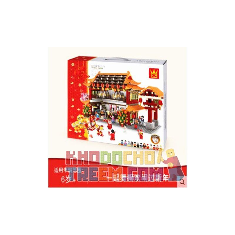 WANGE 6315 non  BỮA TỐI ĐOÀN VIÊN bộ đồ chơi xếp lắp ráp ghép mô hình Seasonal Mùa Lễ Hội 3027 khối WANGE 6315 non  BỮA TỐI ĐOÀN VIÊN bộ đồ chơi xếp lắp ráp ghép mô hình Seasonal Mùa Lễ Hội 3027 khối