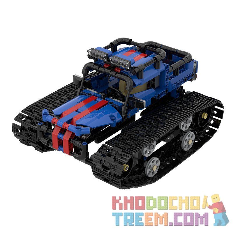IHONEYCOMB 1812 Xếp hình kiểu Lego Technic TECHNIC Knight Truck Xe bánh xích lập trình 513 khối điều khiển từ xa bằng điện thoại IHONEYCOMB 1812 Xếp hình kiểu Lego Technic TECHNIC Knight Truck Xe bánh xích lập trình 513 khối điều khiển từ xa bằng điện thoại