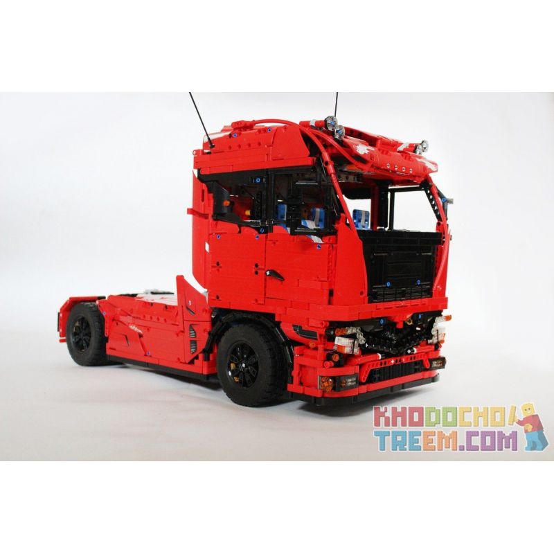 REBRICKABLE MOC-4564 4564 MOC4564 Xếp hình kiểu Lego TECHNIC Lego Technic Euro Tractor Truck European Towing Truck Xe đầu Kéo Châu Âu 4120 khối REBRICKABLE MOC-4564 4564 MOC4564 Xếp hình kiểu Lego TECHNIC Lego Technic Euro Tractor Truck European Towing Truck Xe đầu Kéo Châu Âu 4120 khối