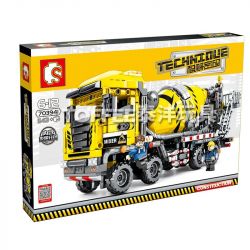 SEMBO 703941 non  MÁY TRỘN XI MĂNG bộ đồ chơi xếp lắp ráp ghép mô hình  TECHINQUE Kỹ Thuật Công Nghệ Cao Mô Hình Phương Tiện 1143 khối SEMBO 703941 non  MÁY TRỘN XI MĂNG bộ đồ chơi xếp lắp ráp ghép mô hình  TECHINQUE Kỹ Thuật Công Nghệ Cao Mô Hình Phương Tiện 1143 khối