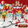 SEMBO 201015 non  PHIÊN BẢN ĐẶC BIỆT NĂM MỚI bộ đồ chơi xếp lắp ráp ghép mô hình Seasonal Mùa Lễ Hội 726 khối