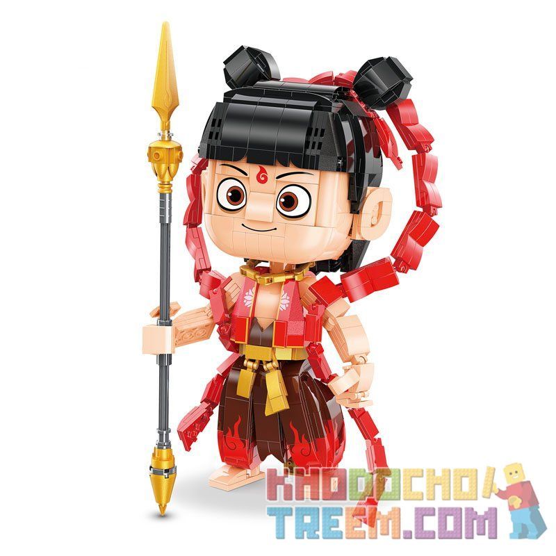 Enlighten S0103 0103 Qman S0103 0103 KEEPPLEY S0103 0103 Xếp hình kiểu Lego NEZHA Keepley na tra 941 khối Enlighten S0103 0103 Qman S0103 0103 KEEPPLEY S0103 0103 Xếp hình kiểu Lego NEZHA Keepley na tra 941 khối