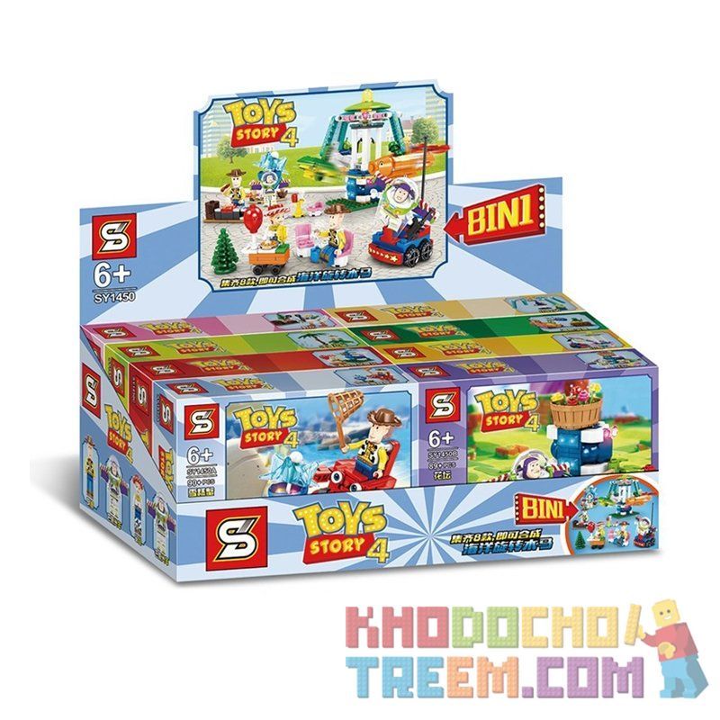 Sheng Yuan SY SY1450 Xếp hình kiểu LEGO Toy Story câu chuyện trò chơi 931 khối Sheng Yuan SY SY1450 Xếp hình kiểu LEGO Toy Story câu chuyện trò chơi 931 khối