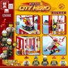 ZHEGAO QL0221 0221 non  FIRE EAGLE TÒA NHÀ AN TOÀN PHÒNG CHÁY bộ đồ chơi xếp lắp ráp ghép mô hình City Hero Anh Hùng Trong Thành Phố 558 khối