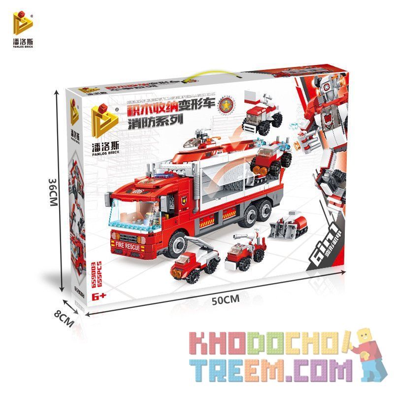 PanlosBrick 659003 Panlos Brick 659003 non  MÁY BIẾN ÁP KHỐI XÂY DỰNG FIRE SERIES 6IN1 MECHA DẠNG bộ đồ chơi xếp lắp ráp ghép mô hình Transformers BLINDING BLOCK STORAGE DEFORMATION CAR Robot Đại Chiến Người Máy Biến Hình 655 khối PanlosBrick 659003 Panlos Brick 659003 non  MÁY BIẾN ÁP KHỐI XÂY DỰNG FIRE SERIES 6IN1 MECHA DẠNG bộ đồ chơi xếp lắp ráp ghép mô hình Transformers BLINDING BLOCK STORAGE DEFORMATION CAR Robot Đại Chiến Người Máy Biến Hình 655 khối
