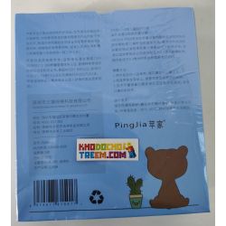 Khẩu trang gấu trẻ em 3 tháng - 3 tuổi KN95 Pingjia lọc hơn 95% bụi siêu mịn PM2.5 hình 3D chun vải siêu mềm chính hãng