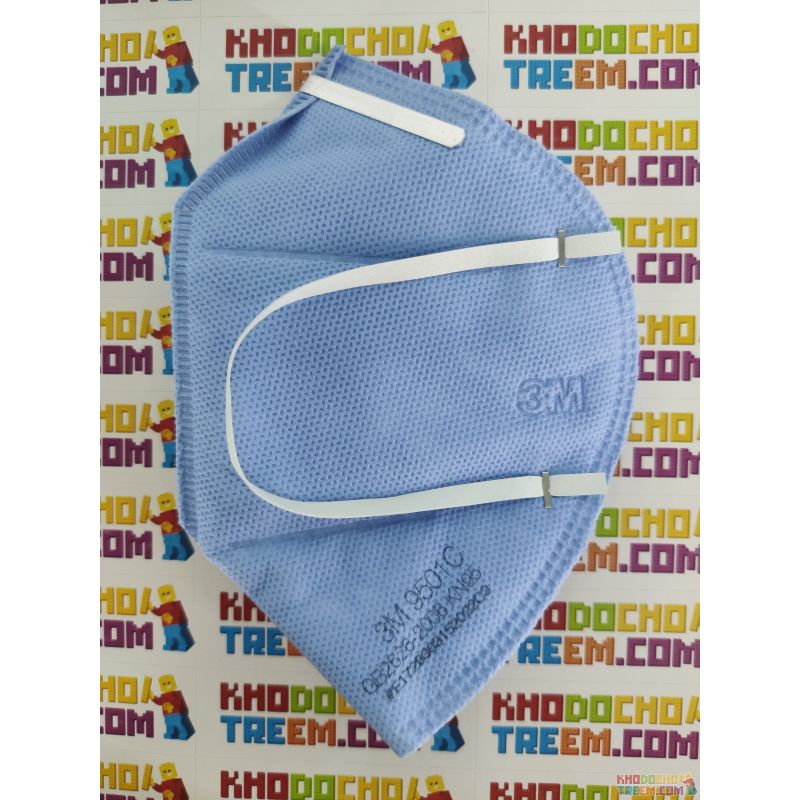 Khẩu trang 3M 9501C xanh tím hồng KN95 có đệm mũi lọc hơn 95% bụi siêu mịn PM2.5 có van thở, đeo tai, chính hãng Khẩu trang 3M 9501C xanh tím hồng KN95 có đệm mũi lọc hơn 95% bụi siêu mịn PM2.5 có van thở, đeo tai, chính hãng