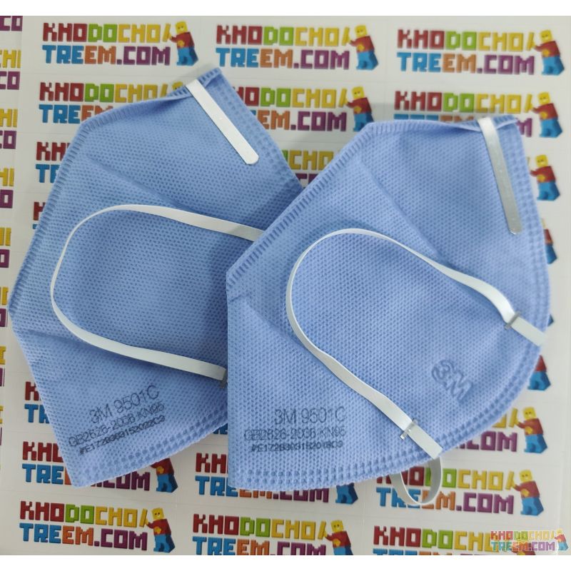 Khẩu trang 3M 9501C xanh tím hồng KN95 có đệm mũi lọc hơn 95% bụi siêu mịn PM2.5 có van thở, đeo tai, chính hãng Khẩu trang 3M 9501C xanh tím hồng KN95 có đệm mũi lọc hơn 95% bụi siêu mịn PM2.5 có van thở, đeo tai, chính hãng