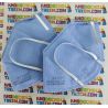Khẩu trang 3M 9501C xanh tím hồng KN95 có đệm mũi lọc hơn 95% bụi siêu mịn PM2.5 có van thở, đeo tai, chính hãng