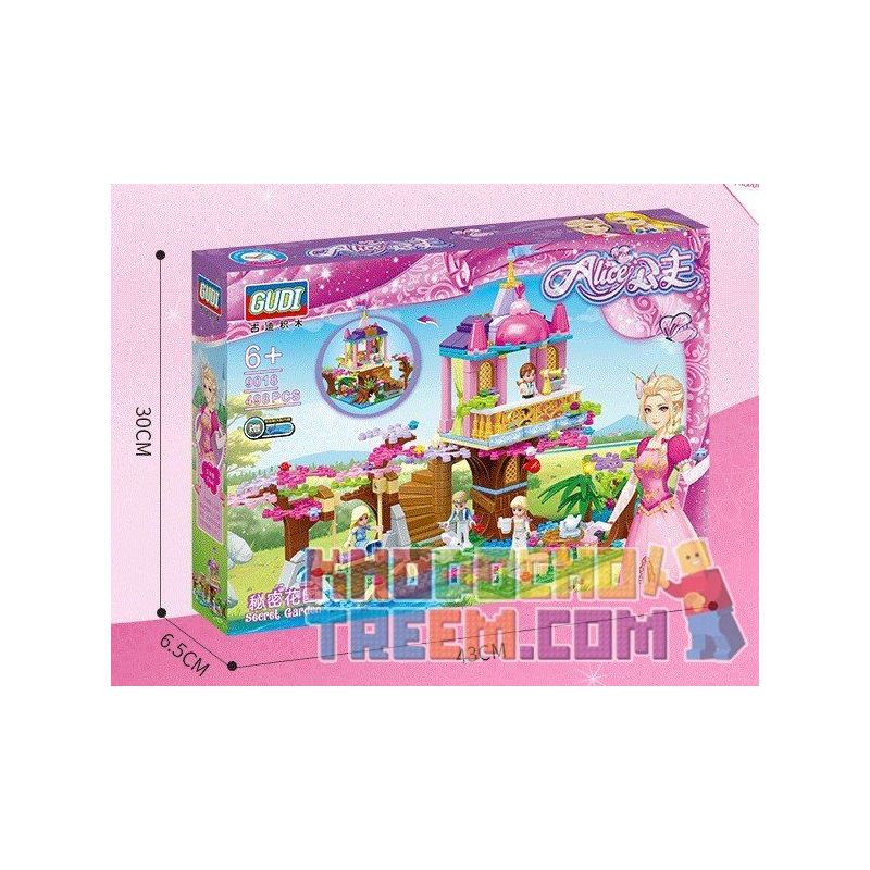 GUDI 9018 non  CÔNG CHÚA ALICE KHU VƯỜN BÍ MẬT bộ đồ chơi xếp lắp ráp ghép mô hình Alice Princess SECRET GARDAN 498 khối GUDI 9018 non  CÔNG CHÚA ALICE KHU VƯỜN BÍ MẬT bộ đồ chơi xếp lắp ráp ghép mô hình Alice Princess SECRET GARDAN 498 khối