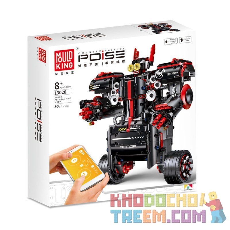 MouldKing 13028 Mould King 13028 non  NGƯỜI MÁY CHIẾN ĐẤU bộ đồ chơi xếp lắp ráp ghép mô hình  COUNTER BALANCE POISE Kỹ Thuật Công Nghệ Cao Mô Hình Phương Tiện 806 khối