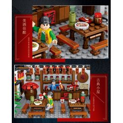 PanlosBrick 610005 Panlos Brick 610005 non  NHÀ HÀNG TRUNG QUỐC bộ đồ chơi xếp lắp ráp ghép mô hình Chinatown Khu Phố Tàu 1005 khối PanlosBrick 610005 Panlos Brick 610005 non  NHÀ HÀNG TRUNG QUỐC bộ đồ chơi xếp lắp ráp ghép mô hình Chinatown Khu Phố Tàu 1005 khối