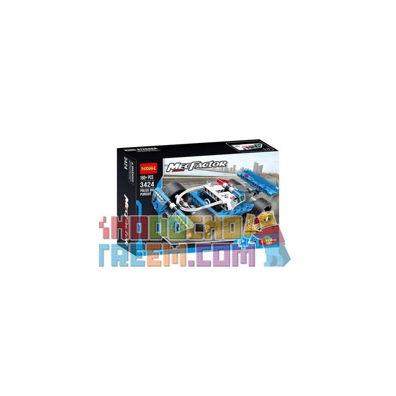 NOT Lego TECHNIC 42091 Police Pursuit Police Chase , Decool 3424 Jisi 3424 LARI 11294 LEPIN 20094 Xếp hình Xe Cảnh Sát Truy Đuổi 120 khối có động cơ kéo thả NOT Lego TECHNIC 42091 Police Pursuit Police Chase , Decool 3424 Jisi 3424 LARI 11294 LEPIN 20094 Xếp hình Xe Cảnh Sát Truy Đuổi 120 khối có động cơ kéo thả