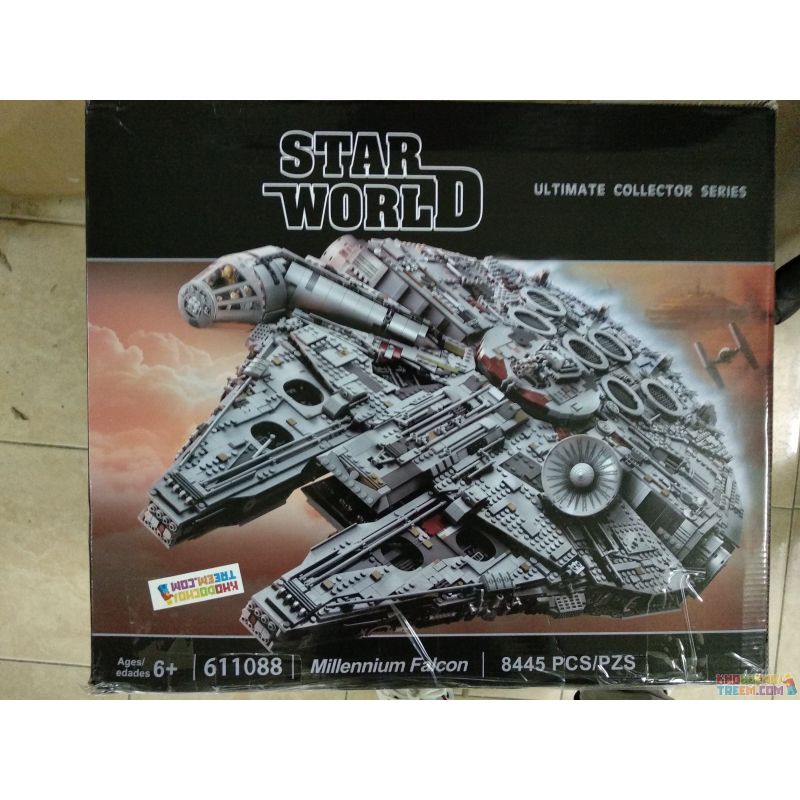 NOT Lego Star Wars 10179 The Ultimate Collectors Millennium Falcon  LELE  35002 LEPIN 05033 Xếp hình Phi Thuyền Chim Ưng Ngàn Tuổi Lớn giá sốc rẻ nhất