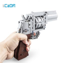 DOUBLEE CADA C81011 81011 non  SÚNG LỤC Ổ QUAY bộ đồ chơi xếp lắp ráp ghép mô hình Gun BLOCK GUN 475 khối