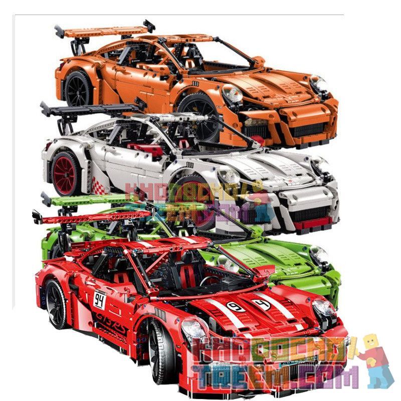 NOT Lego PORSCHE 911 GT3 42056 BOZHI 20000 JISI 3368A 3368B 3368C 3368 Bela Lari 10570 LELE 38004 LEPIN 20001 20001B 20001C LIN07 0015 LION KING 180094 YILE 911A xếp lắp ráp ghép mô hình PORSCHE 911 GT3 RS tỷ lệ 1:8 Technic Kỹ Thuật Công Nghệ Cao Mô Hình Phương Tiện 2704 khối