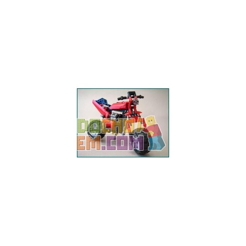 Decool 3352 Jisi 3352 REBRICKABLE MOC-0079 0079 MOC0079 Xếp hình kiểu Lego TECHNIC 8048: Motorbike Mô tô bánh rộng 224 khối Decool 3352 Jisi 3352 REBRICKABLE MOC-0079 0079 MOC0079 Xếp hình kiểu Lego TECHNIC 8048: Motorbike Mô tô bánh rộng 224 khối