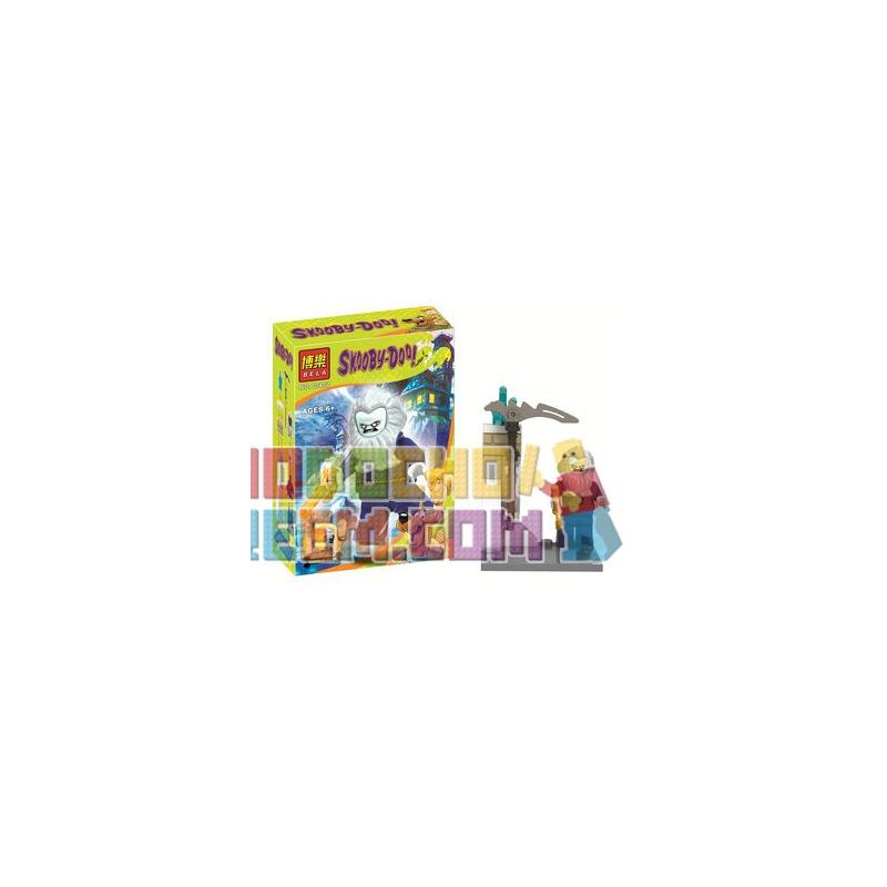 Bela 10452 Lari 10452 non Lego CẢNH THU NHỎ bộ đồ chơi xếp lắp ráp ghép mô hình Scooby-Doo Chú Chó Sợ Ma