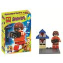 Bela 10456 Lari 10456 non Lego CẢNH THU NHỎ bộ đồ chơi xếp lắp ráp ghép mô hình Scooby-Doo Chú Chó Sợ Ma