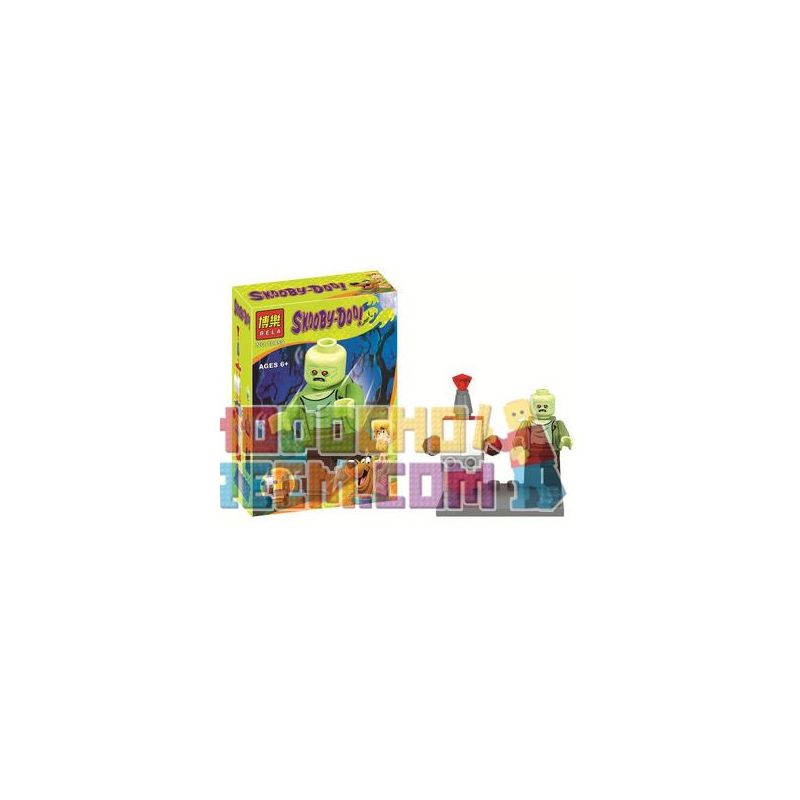 Bela 10459 Lari 10459 non Lego CẢNH THU NHỎ bộ đồ chơi xếp lắp ráp ghép mô hình Scooby-Doo Chú Chó Sợ Ma