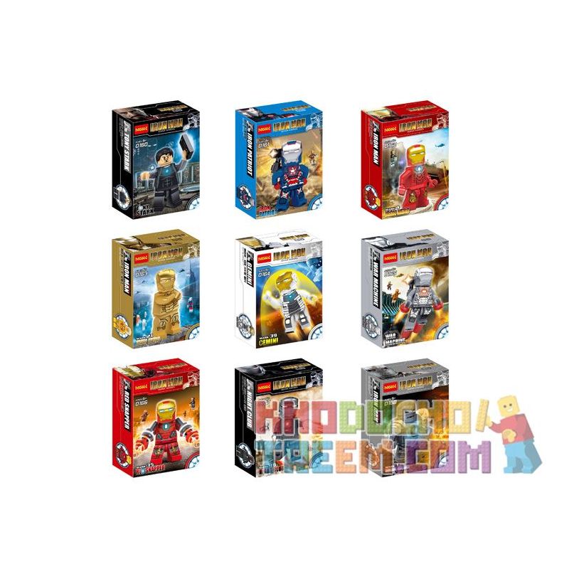 JISI 0160 0161 0162 0163 0164 0165 0166 0167 0168 non Lego SIÊU ANH HÙNG MINIFIGURE 9 LOẠI bộ đồ chơi xếp lắp ráp ghép mô hình Super Heroes Siêu Nhân Anh Hùng