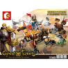 SEMBO WEKKI VIGGI SD3200D 3200D non  NETHER HORDE OF GLORY BEAST EXPERT-GRU VS ARCHER-WILL bộ đồ chơi xếp lắp ráp ghép mô hình Chronicles Of The Ghostly Tribe GHOST TRIBES Bộ Tộc Ma 179 khối