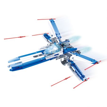 DOUBLEE CADA C54005 54005 non  MÁY BAY CHIẾN ĐẤU CÁNH X bộ đồ chơi xếp lắp ráp ghép mô hình Star Wars Chiến Tranh Giữa Các Vì Sao 276 khối