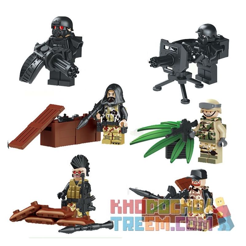 LELE 79152 non Lego CƠ KHÍ BỌC THÉP CHIẾN TRƯỜNG ELITE VŨ MINI CẢNH 6 LOẠI bộ đồ chơi xếp lắp ráp ghép mô hình The Lego Ninjago Movie Ninja Lốc Xoáy