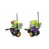 Enlighten 1802 Qman 1802 non  FOUR IN ONE VANGUARD bộ đồ chơi xếp lắp ráp ghép mô hình Transformers SUPER MECHA LEAGUE Robot Đại Chiến Người Máy Biến Hình 253 khối