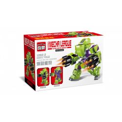 Enlighten 1802 Qman 1802 non  FOUR IN ONE VANGUARD bộ đồ chơi xếp lắp ráp ghép mô hình Transformers SUPER MECHA LEAGUE Robot Đại Chiến Người Máy Biến Hình 253 khối