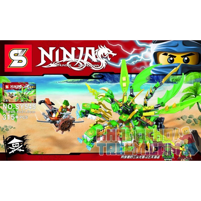 SHENG YUAN SY SY545 Xếp hình kiểu THE LEGO NINJAGO MOVIE Hydreigon ...