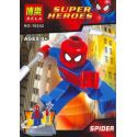Bela 10242 10243 10244 Lari 10242 10243 10244 non Lego TĂNG NHỆN NGƯỜI ĐÀN ÔNG 3 bộ đồ chơi xếp lắp ráp ghép mô hình Super Heroes SUPER HEROES SPIDERMAN Siêu Nhân Anh Hùng 55 khối