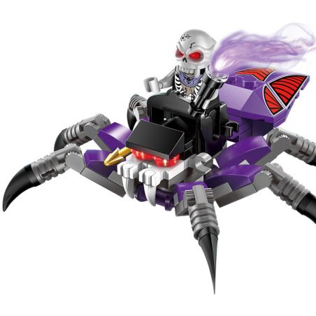 Enlighten 1301 Qman 1301 non  NHỆN ĐỘC bộ đồ chơi xếp lắp ráp ghép mô hình Pirates Of The Caribbean LEGENDARY PIRATES Cướp Biển Vùng Caribe 73 khối