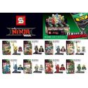 SHENG YUAN SY SY680 non Lego 8 NHÂN VẬT NHỎ bộ đồ chơi xếp lắp ráp ghép mô hình The Lego Ninjago Movie Ninja Lốc Xoáy