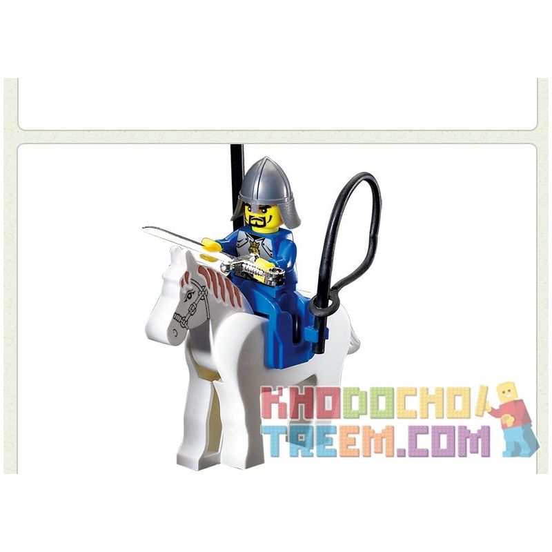 Enlighten 1013 Qman 1013 non  LÒ RÈN bộ đồ chơi xếp lắp ráp ghép mô hình Medieval Castle CASTLE KNIGHTS SMITHY Chiến Tranh Trung Cổ 81 khối