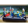 Enlighten 1014 Qman 1014 non  LĨNH VỰC VÕ THUẬT bộ đồ chơi xếp lắp ráp ghép mô hình Medieval Castle CASTLE KNIGHTS ARENA Chiến Tranh Trung Cổ 88 khối