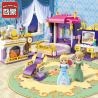 Enlighten 2601 Qman 2601 non  CÂU CHUYỆN TRƯỚC KHI ĐI NGỦ CỦA LEAH bộ đồ chơi xếp lắp ráp ghép mô hình Prinecess Leah PRINECESS LEAH LEAH'S BEDCHAMBER Công Chúa Leah 269 khối