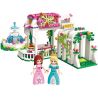 Enlighten 2602 Qman 2602 non  HOA HỒNG MƠ ƯỚC bộ đồ chơi xếp lắp ráp ghép mô hình Prinecess Leah PRINECESS LEAH ROSE CORRIDOR Công Chúa Leah 264 khối