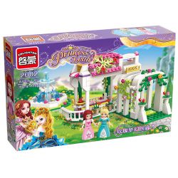 Enlighten 2602 Qman 2602 non  HOA HỒNG MƠ ƯỚC bộ đồ chơi xếp lắp ráp ghép mô hình Prinecess Leah PRINECESS LEAH ROSE CORRIDOR Công Chúa Leah 264 khối