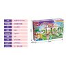 Enlighten 2602 Qman 2602 non  HOA HỒNG MƠ ƯỚC bộ đồ chơi xếp lắp ráp ghép mô hình Prinecess Leah PRINECESS LEAH ROSE CORRIDOR Công Chúa Leah 264 khối