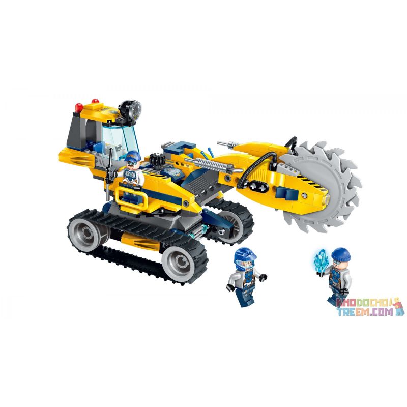 Enlighten 2405 Qman 2405 non  BÁNH XE NỔ bộ đồ chơi xếp lắp ráp ghép mô hình Kyanite Squad KYANITE SQUAD ROCK GRINDER Đội Khai Khoáng 279 khối Enlighten 2405 Qman 2405 non  BÁNH XE NỔ bộ đồ chơi xếp lắp ráp ghép mô hình Kyanite Squad KYANITE SQUAD ROCK GRINDER Đội Khai Khoáng 279 khối