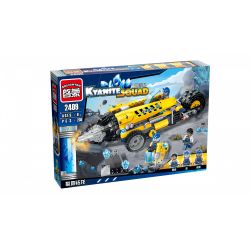 Enlighten 2409 Qman 2409 Xếp hình kiểu Lego KYANITE SQUAD Kyanite Squad Driller Platform Slim Squad Split Rồng Tách đất 238 khối