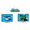 Enlighten 1233 1234 1235 1236 Qman 1233 1234 1235 1236 non  XE MINI 4 LOẠI TÀU CAO TỐC CẢNH SÁT HƠI NƯỚC SIÊU SẤM SÉT KUANG TRỰC THĂNG ĐẶC NHIỆM bộ đồ chơi xếp lắp ráp ghép mô hình Mini Modular Đường Phố Thu Nhỏ