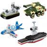 Enlighten 1229 1230 1231 1232 Qman 1229 1230 1231 1232 non  XE BỌC THÉP QUÂN SỰ MINI 4 ALPHA MÁY BAY CẢNH BÁO SỚM E-3 TÀU SÂN CHẠY BẰNG NĂNG LƯỢNG HẠT NHÂN ĐỔ BỘ ĐỆM KHÍ bộ đồ chơi xếp lắp ráp ghép mô hình Military Army Quân Sự Bộ Đội